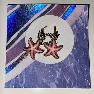 Handmade pair of earrings